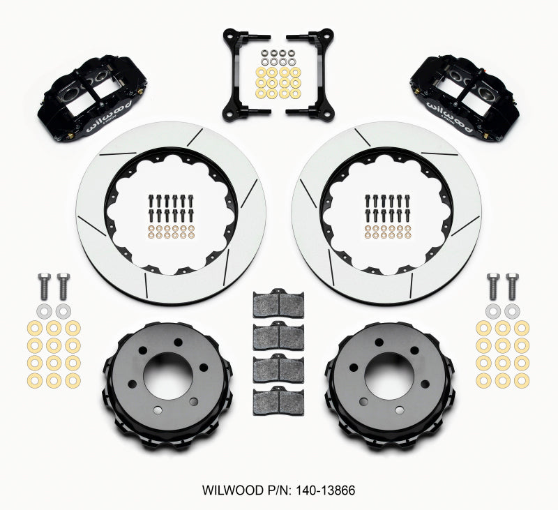 Wilwood Narrow Superlite 4R RearTruck Kit 14.25in 2012-Up Ford F150 (6 lug) Big Brake Kits Wilwood