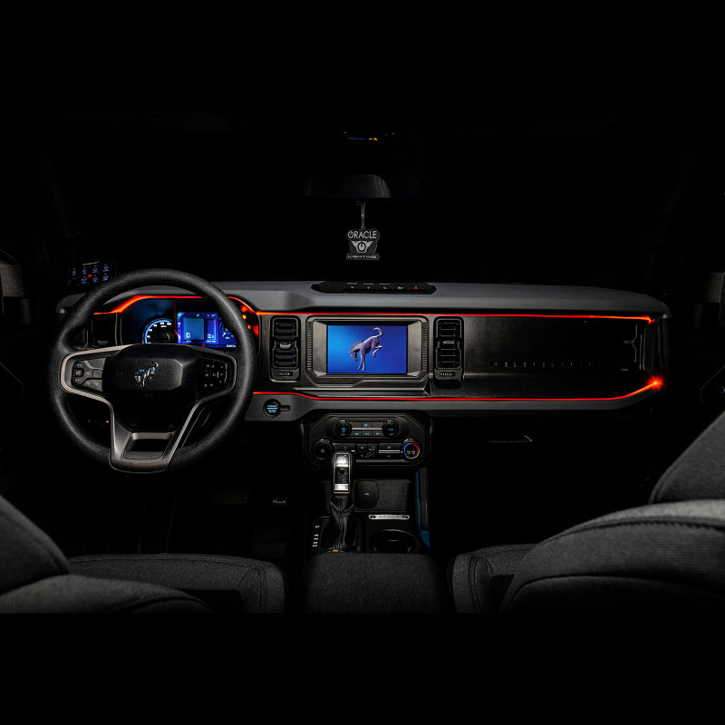 Oracle Lighting Ford Bronco ColorSHIFT Fiber Optic LED Interior Kit Light Strip LED ORACLE Lighting