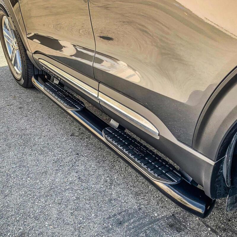 Westin 20-21 Ford Explorer PRO TRAXX 5 Oval Nerf Step Bars - Black Nerf Bars Westin