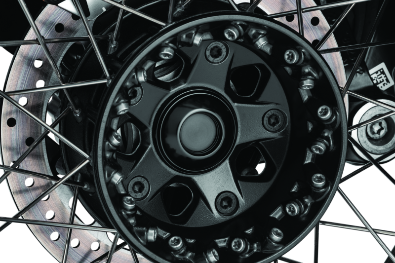 Kuryakyn Lodestar Rear Axle Sliders-BMW-Black Hardware - Singles Kuryakyn