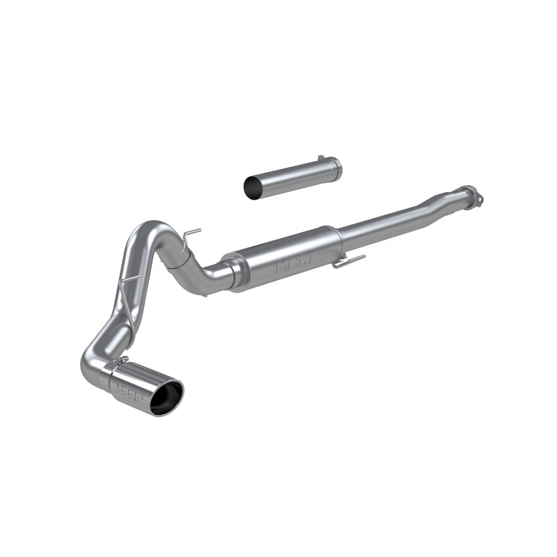 MBRP 2021+ Ford F150 2.7L/3.5L/5.0L 4in Aluminized Steel Cat-Back - RACE VERSION Catback MBRP