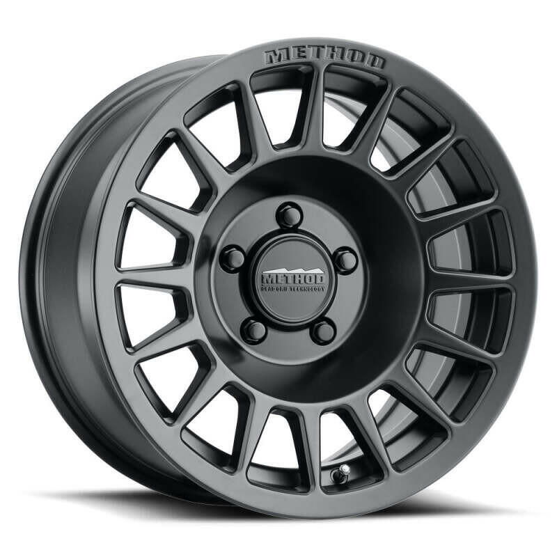 Method MR707 Bead Grip 18x9 +18mm Offset 6x5.5 BP 106.25mm CB Matte Black Wheel Wheels - Cast Method Wheels