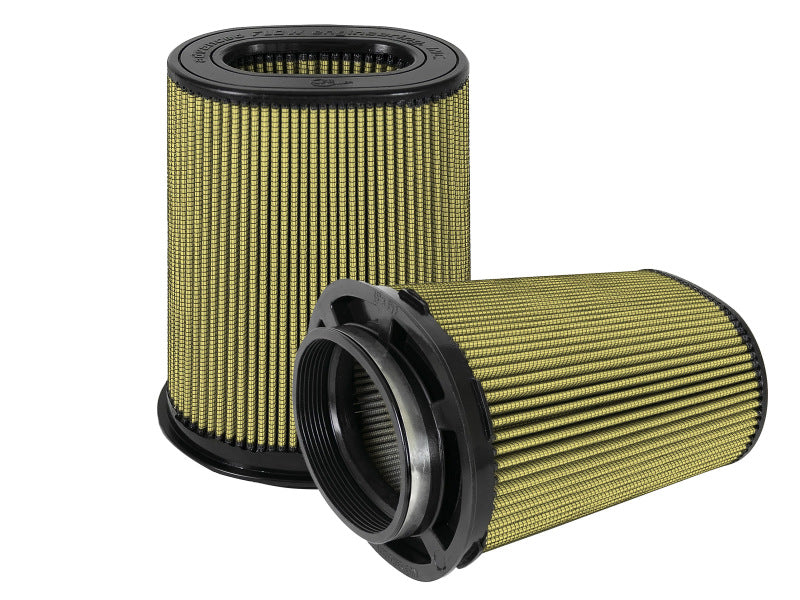 aFe Momentum PG7 Univ Air Filter (6 x 4)in F (8.25 x 6.25)in B (7.25 x 5)in T (Inv) 10in H (Pair) Air Filters - Universal Fit aFe