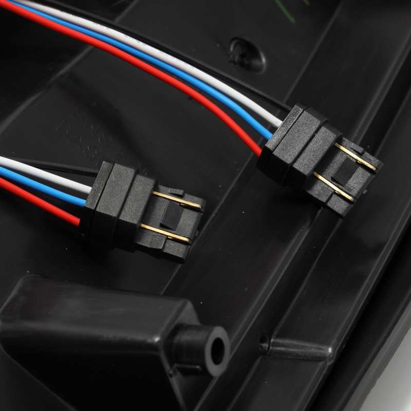 AlphaRex 14-18 Chevrolet Silverado 1500 PRO-Series LED Tail Lights Red Smoke Tail Lights AlphaRex