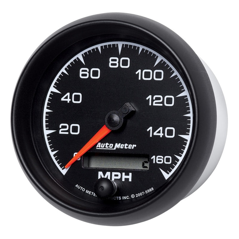 Autometer ES 85.7mm In-Dash Speedometer Elec. Programmable 160mph Gauge Gauges AutoMeter