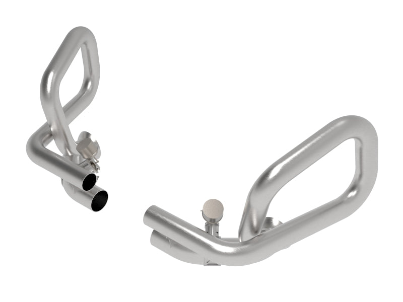 aFe 14-19 Porsche 911 H6-3.8/4.0L GT3 MACH Force-Xp 304 Stainless Steel Primary Muffler Delete Pipe Catback aFe