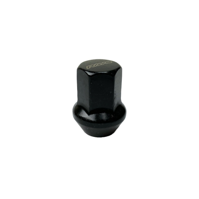 Rays 17 Hex Nut M12x1.25 -Black (Single Lug Nut) Lug Nuts Rays