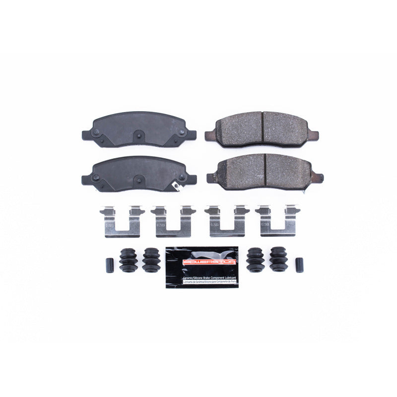 Power Stop 06-11 Buick Lucerne Rear Z23 Evolution Sport Brake Pads w/Hardware Brake Pads - Performance PowerStop