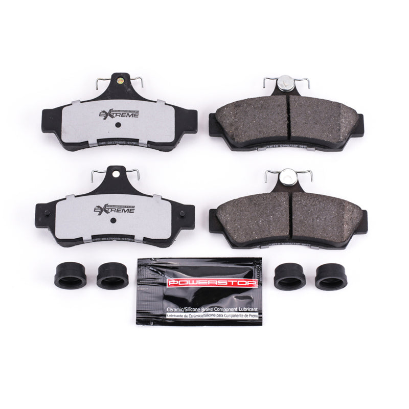 Power Stop 04-06 Pontiac GTO Rear Z26 Extreme Street Brake Pads w/Hardware Brake Pads - Performance PowerStop