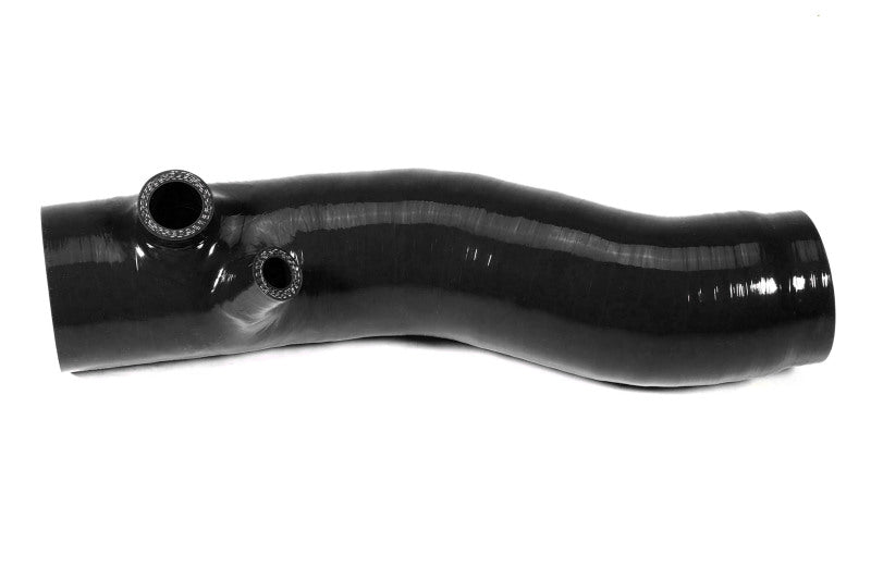 PERRIN 22-24 Subaru WRX / 20-25 LGT & OBXT Turbo Inlet Hose w/Turbo Adapter Flange (Long) - Black Hoses Perrin Performance