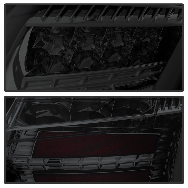 Spyder Audi TT 07-12 LED Tail Lights Smoke ALT-YD-ATT07-LED-SM Tail Lights SPYDER