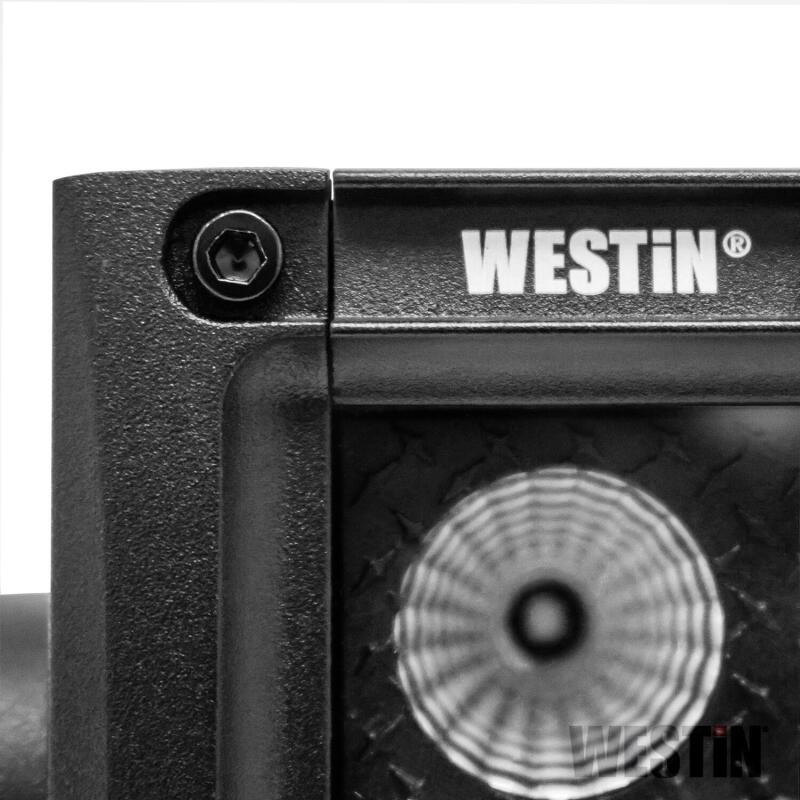 Westin B-FORCE LED Light Bar Double Row 50 inch Combo w/3W Cree - Black Light Bars & Cubes Westin