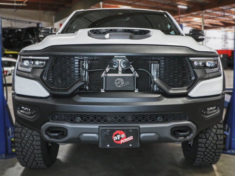 aFe 21-23 Dodge Ram 1500 TRX V8 6.2L Bladerunner Auto Transmission Oil Cooler Kit Transmission Coolers aFe