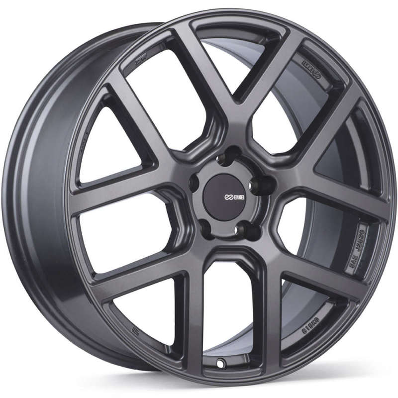 Enkei YX-5 17x7.5 5x114.3 40mm Offset 72.6mm Bore Gunmetal Wheel Wheels - Cast Enkei