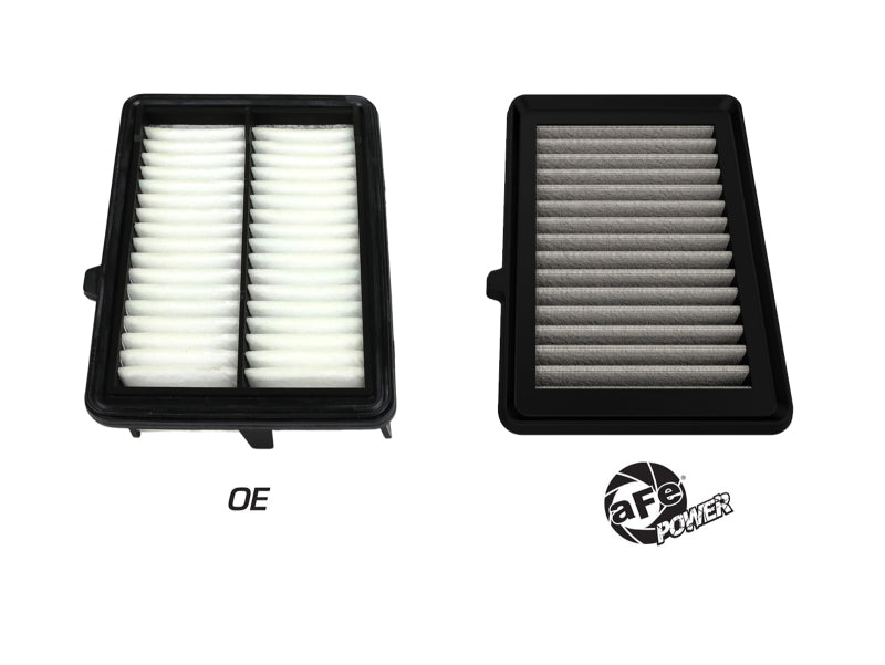 aFe Magnum FLOW OE Replacement Air Filter w/ Pro DRY S Media Honda Fit 15-20 L4-1.5L Air Filters - Direct Fit aFe