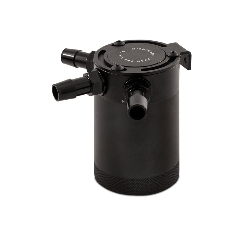 Mishimoto Compact Baffled Oil Catch Can - 3-Port Oil Catch Cans Mishimoto