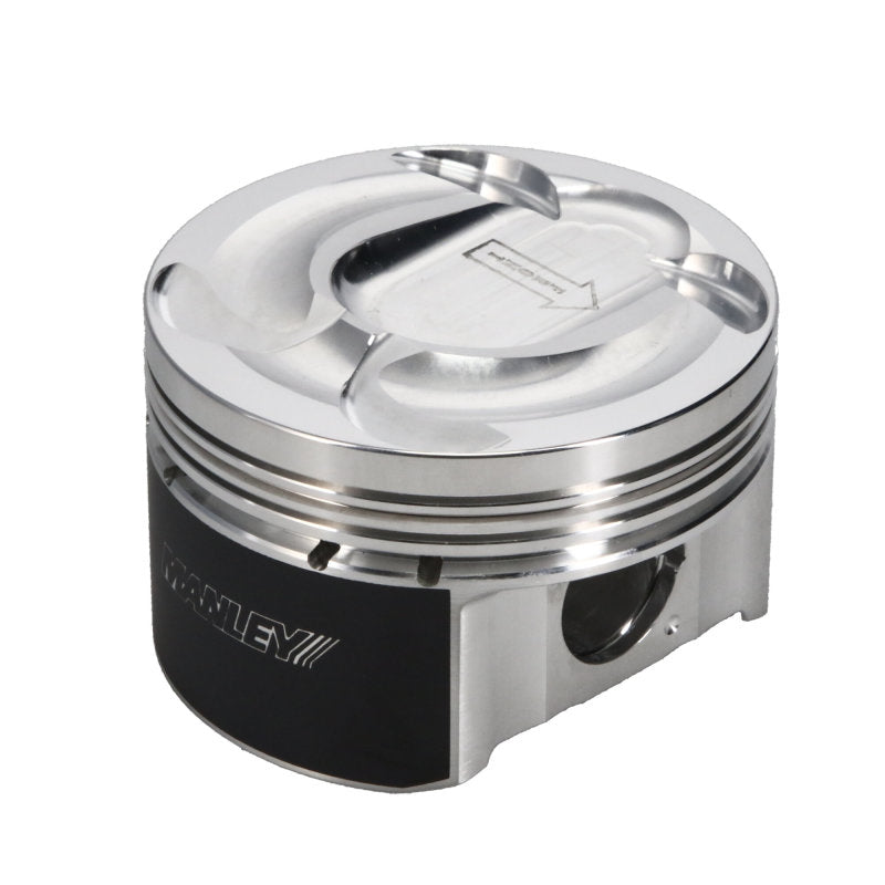 Manley Ford 2.0L EcoBoost 87.5mm STD Size Bore 9.3:1 Dish Piston - SINGLE Pistons - Forged - Single Manley Performance