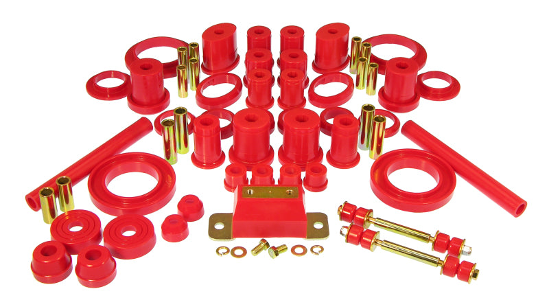 Prothane 94-98 Ford Mustang Total Kit - Red Bushings - Full Vehicle Kits Prothane