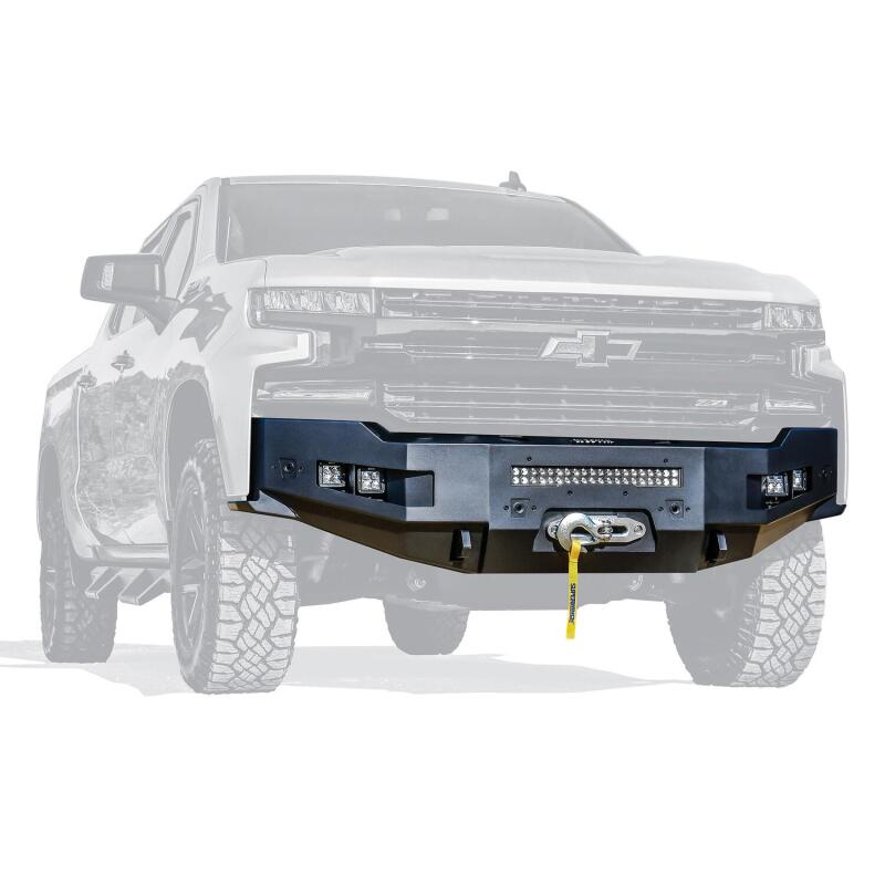 Westin 19-21 Chevrolet Silverado 1500 (Excl. Diesel & LD) Pro-Series Front Bumper - Textured Black Bumpers - Steel Westin