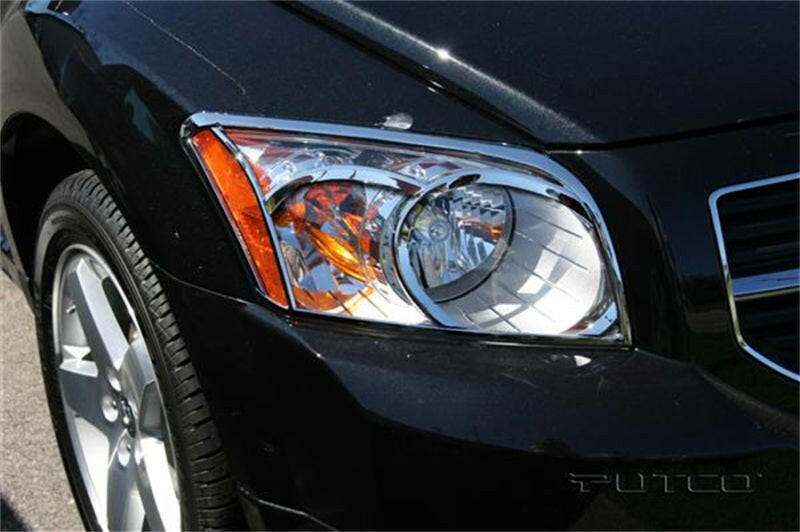 Putco 07-10 Dodge Caliber Head Lamp Overlays & Rings Exterior Trim Putco