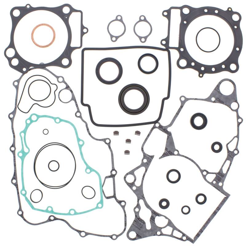 Vertex Gaskets 06-14 Honda TRX450ER Complete Gasket Kit w/ Oil Seals Engine Hardware Vertex Pistons