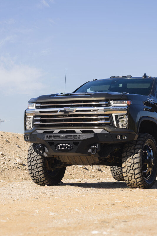 DV8 Offroad 20-23 Chevrolet Silverado 2500/3500 Spec Series Front Bumper w/ Winch Bumpers - Steel DV8 Offroad