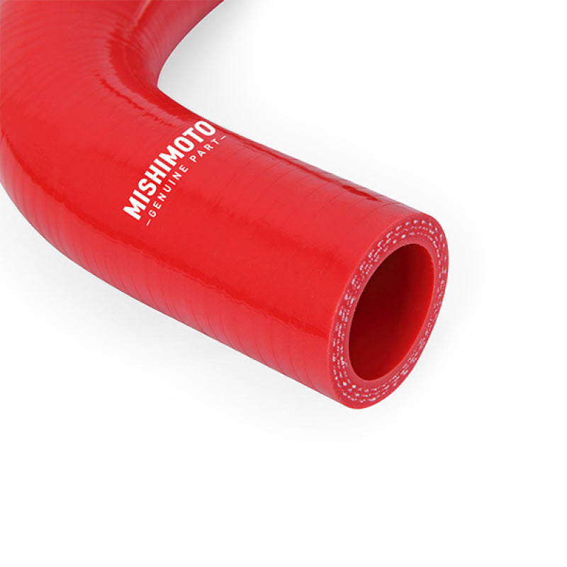 Mishimoto 05-07 Ford F-250/F-350 6.0L Powerstroke Lower Overflow Red Silicone Hose Kit Hoses Mishimoto