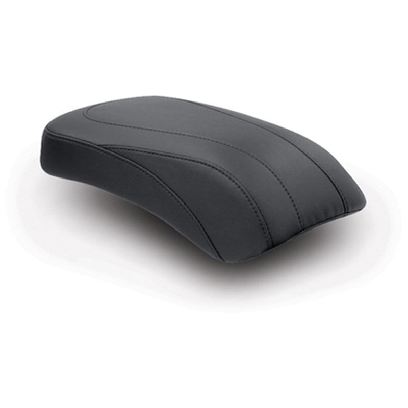 Mustang 00-15 Harley Softail Standard Rear Tire Tripper Passenger Seat - Black Passenger Motorcycle Seats Mustang Motorcycle