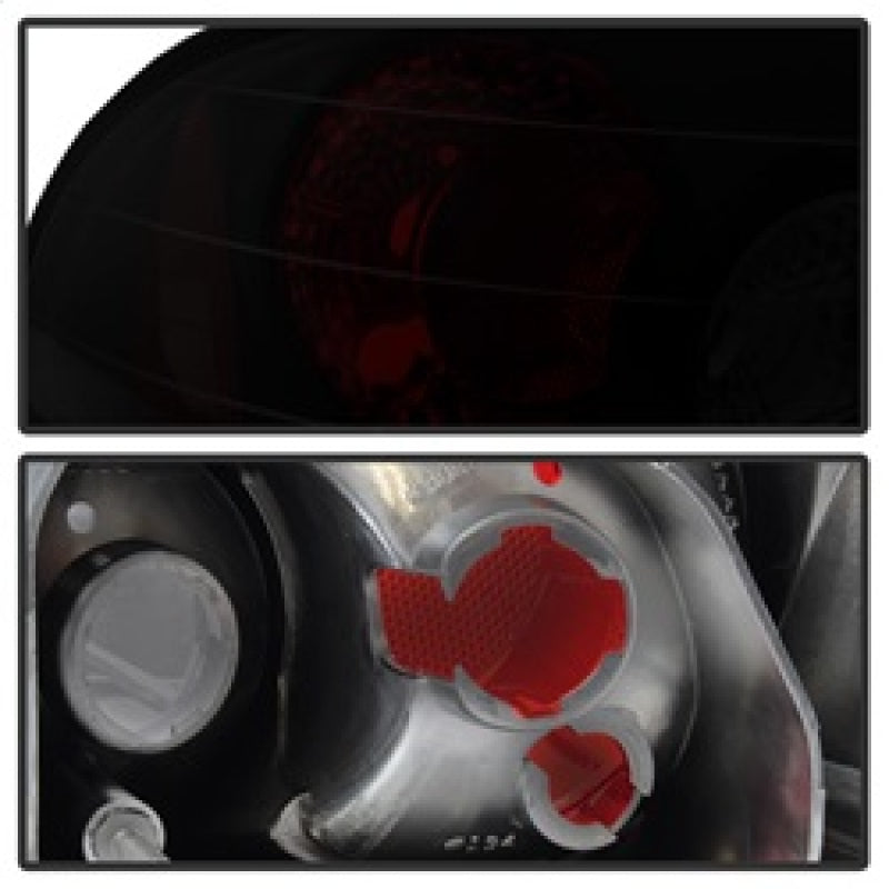 Spyder Toyota Corolla 98-02 Euro Tail Lights Black Smoke ALT-YD-TC98-BSM Tail Lights SPYDER