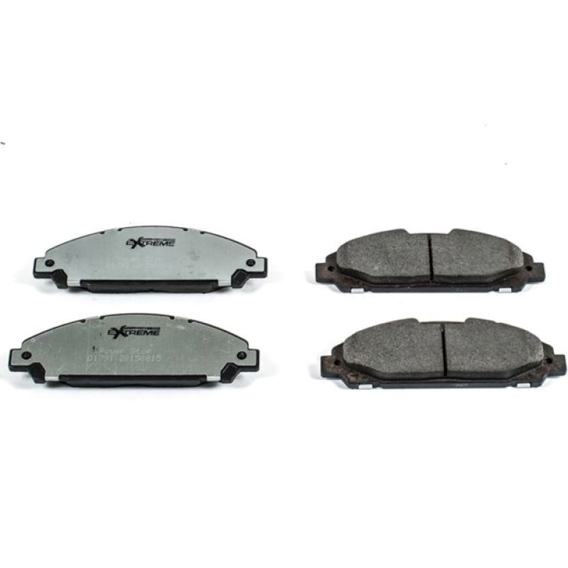 Power Stop 15-19 Ford Mustang Front Z26 Extreme Street Brake Pads w/Hardware Brake Pads - Performance PowerStop