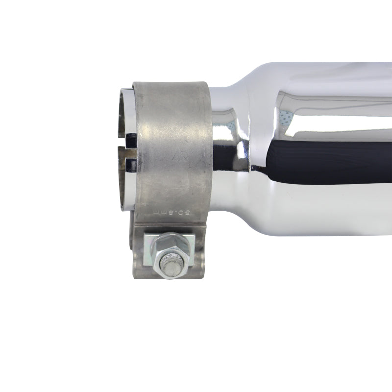 Go Rhino Exhaust Tip - Chrome - ID 2in x L 6in x OD 3in Tips Go Rhino