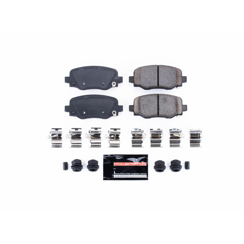 Power Stop 15-17 Chrysler 200 Rear Z23 Evolution Sport Brake Pads w/Hardware Brake Pads - Performance PowerStop