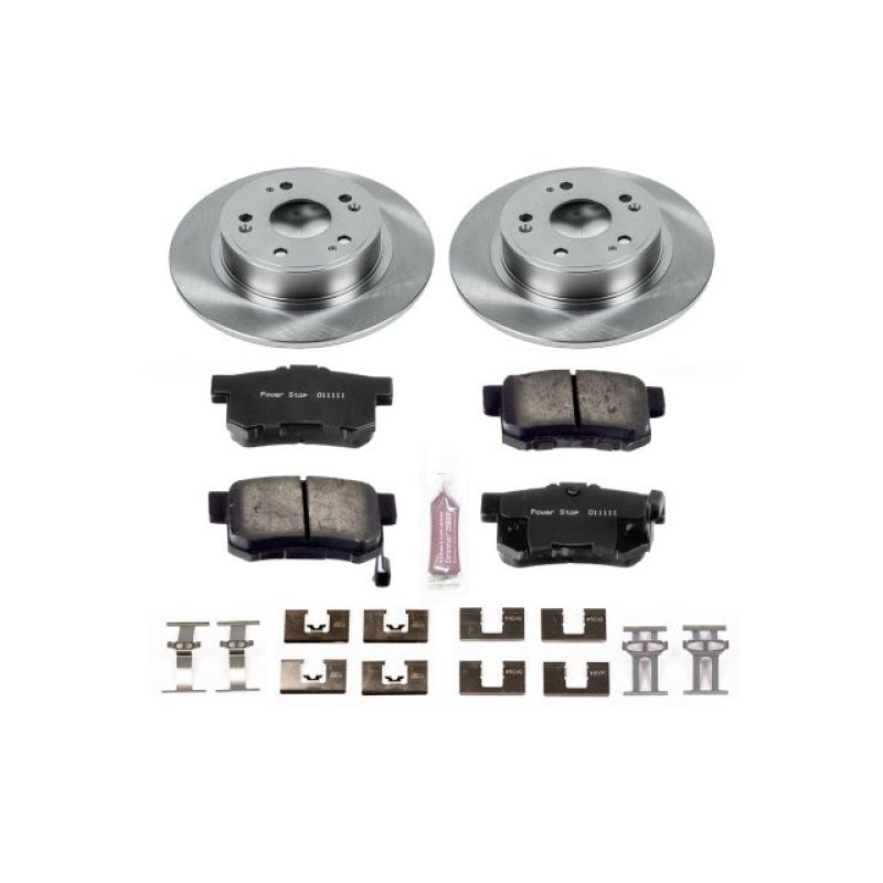 Power Stop 16-18 Acura ILX Rear Autospecialty Brake Kit Brake Kits - OE PowerStop