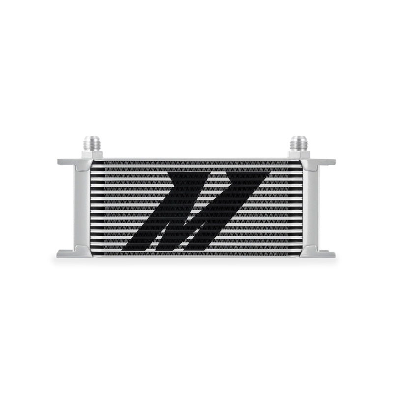 Mishimoto Universal 16-Row Oil Cooler Silver Oil Coolers Mishimoto