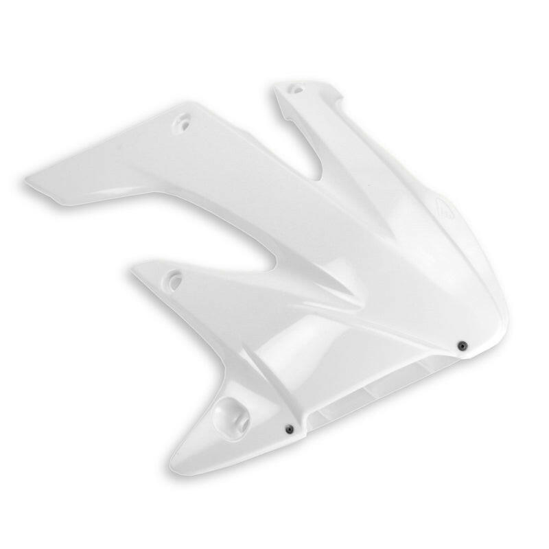 Cycra 04-09 Honda CRF250R Powerflow Radiator Shrouds - White Plastics Cycra