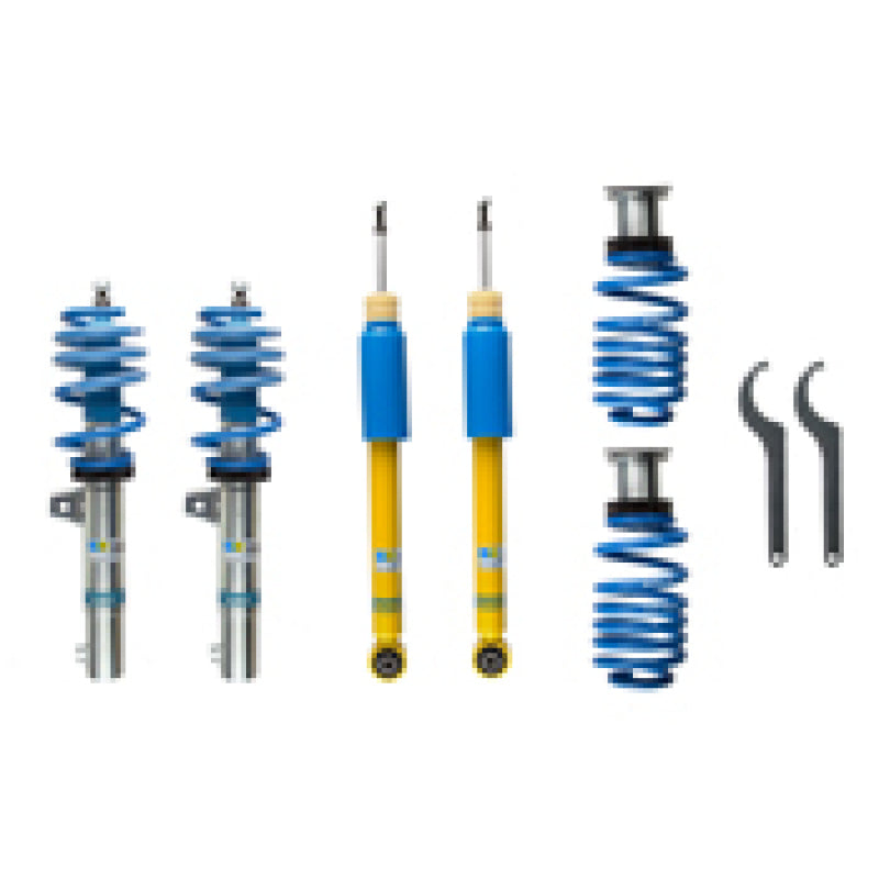 Bilstein B14 (PSS) Front & Rear Performance Sus System 2015 VW Golf w/ 50mm Outside Dia Strut Coilovers Bilstein