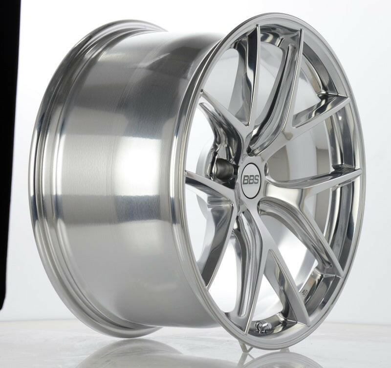 BBS CI-R 20x11.5 5x120 ET52 Ceramic Polished Rim Protector Wheel -82mm PFS/Clip Required Wheels - Cast BBS