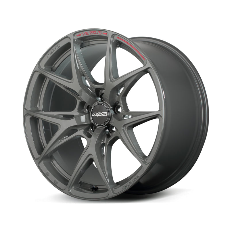 Versus VV21S Craft Collection 18x8.0 +45 5x108 Arms Gray/Letter MC/RAP Wheels - Cast Versus