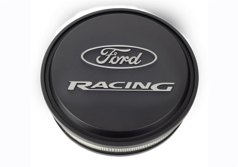 Ford Racing Black Slant Edge Air Cleaner Assembly Air Filters - Universal Fit Ford Racing