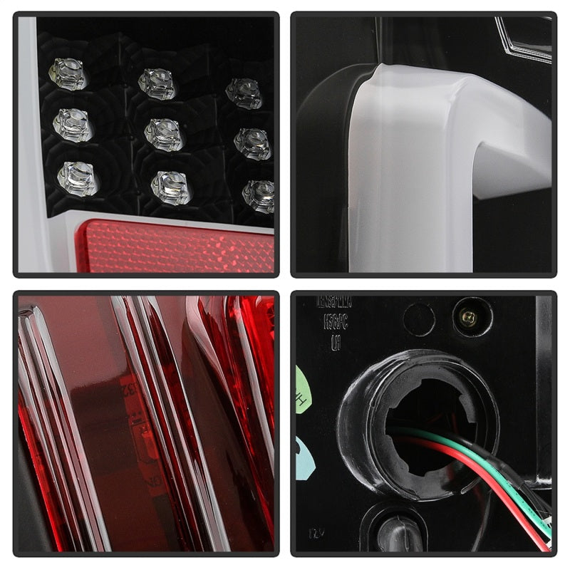 Spyder Toyota Tundra 2014-2016 Light Bar LED Tail Lights All Black ALT-YD-TTU14-LED-BKV2 Tail Lights SPYDER