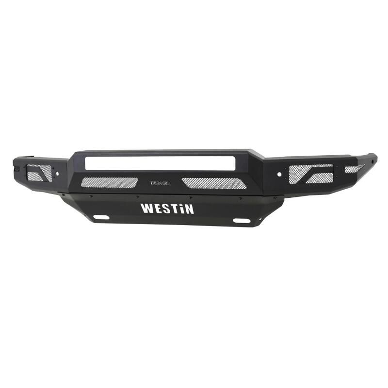 Westin 19-21 Chevrolet Silverado 1500 Pro-Mod Front Bumper - Tex. Blk Bumpers - Steel Westin