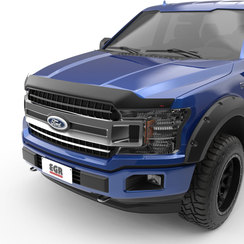 EGR 15+ Ford F150 Superguard Hood Shield - Matte (303475) Body Side Moldings EGR