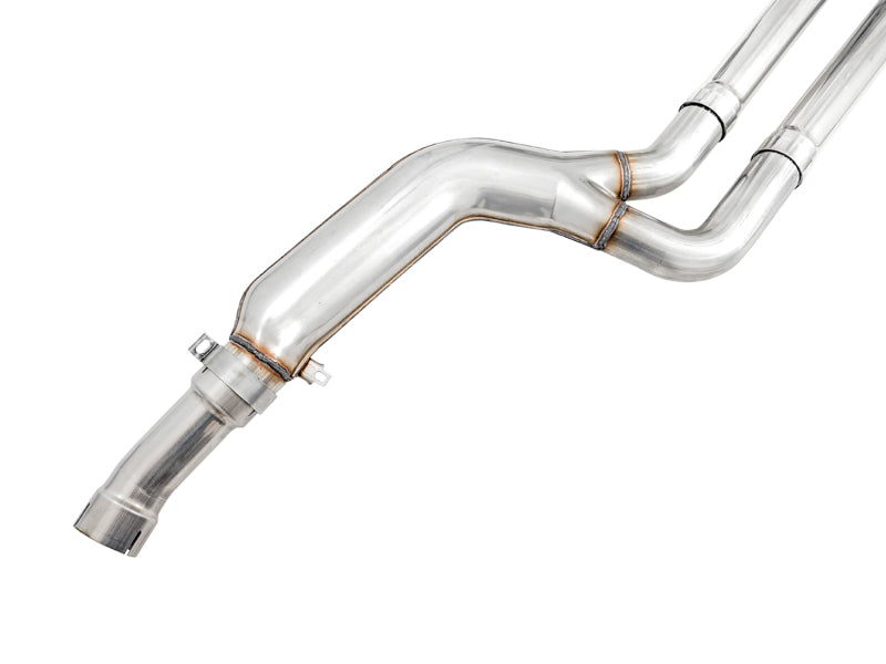 AWE Tuning 2019+ BMW M340i (G20) Resonated Touring Edition Exhaust - Quad Chrome Silver Tips Catback AWE Tuning