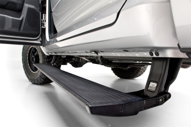 AMP Research 21-23 Ford F150 PowerStep Plug N Play - Black (See 76252-01A For Hybrid) Running Boards AMP Research