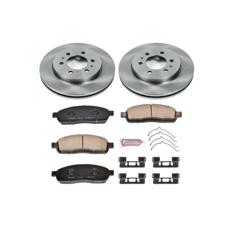 Power Stop 2009 Ford F-150 Front Autospecialty Brake Kit Brake Kits - OE PowerStop