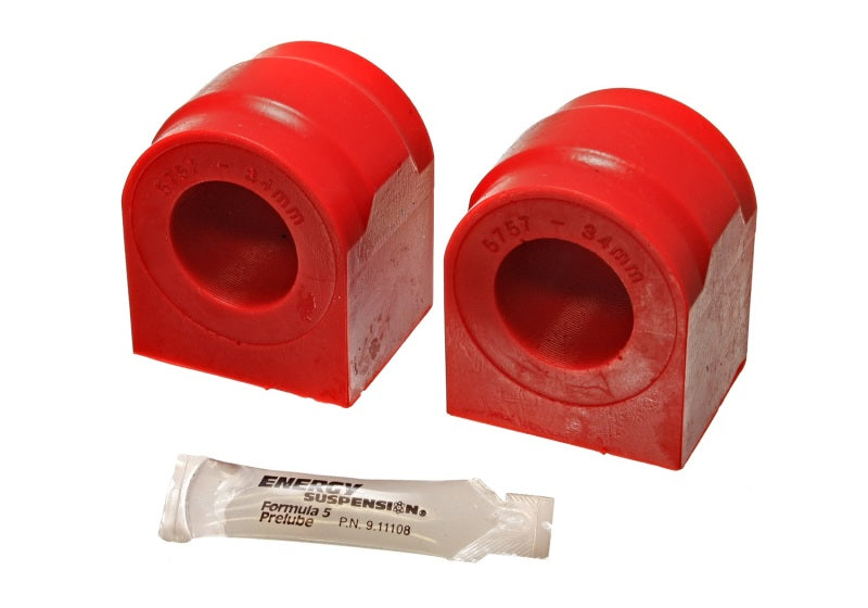 Energy Suspension 04-06 Ford F100/F150 2wd 34mm Red Front Sway Bar Bushing Set Bushing Kits Energy Suspension