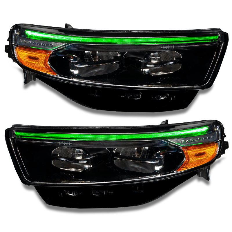 Oracle 20-22 Ford Explorer Dynamic RGB Headlight DRL Kit - - w/ 2.0 Controller Headlights ORACLE Lighting