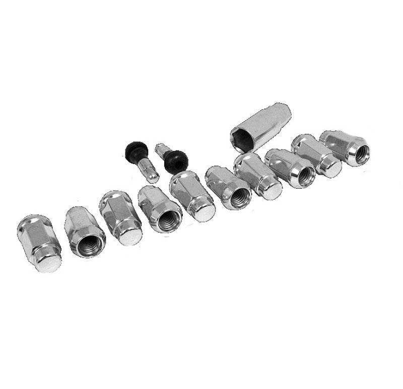 Race Star 14mmx1.50 Acorn Closed End Deluxe Lug Kit - 10 PK Lug Nuts Race Star