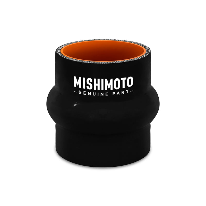 Mishimoto 2.5in Black Hump Hose Coupler Silicone Couplers & Hoses Mishimoto