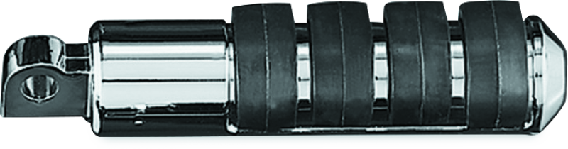 Kuryakyn Small ISO Longhorn Peg With 1in Extensions & Male Mount Adapter Chrome (Pair) Footpegs Kuryakyn